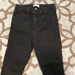 High rise super skinny ankle